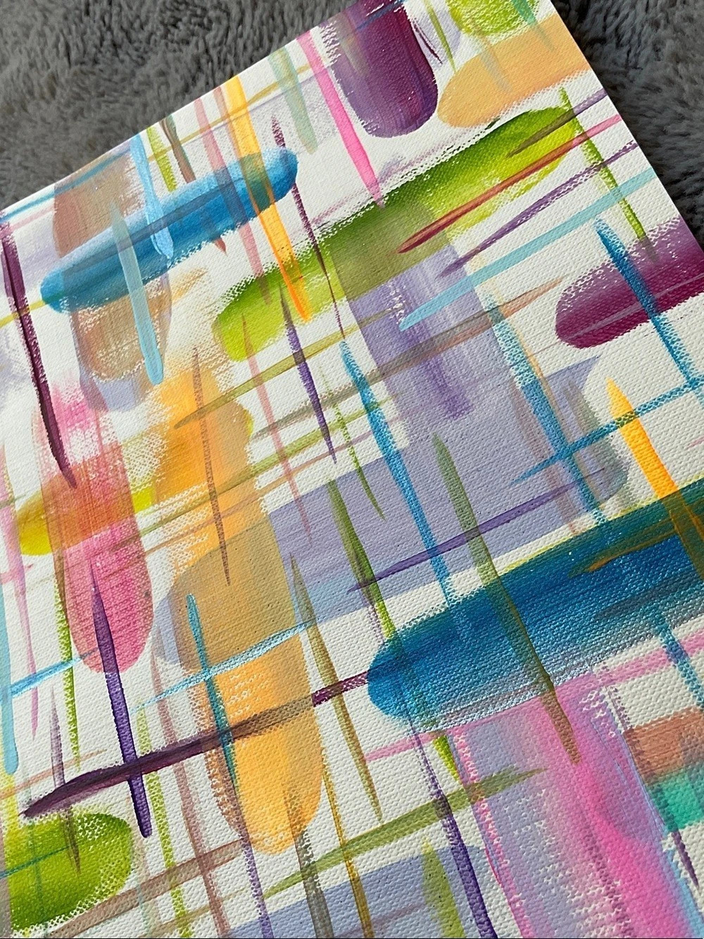 Abstract Multicolor Art Background - Picture 5 of 5
